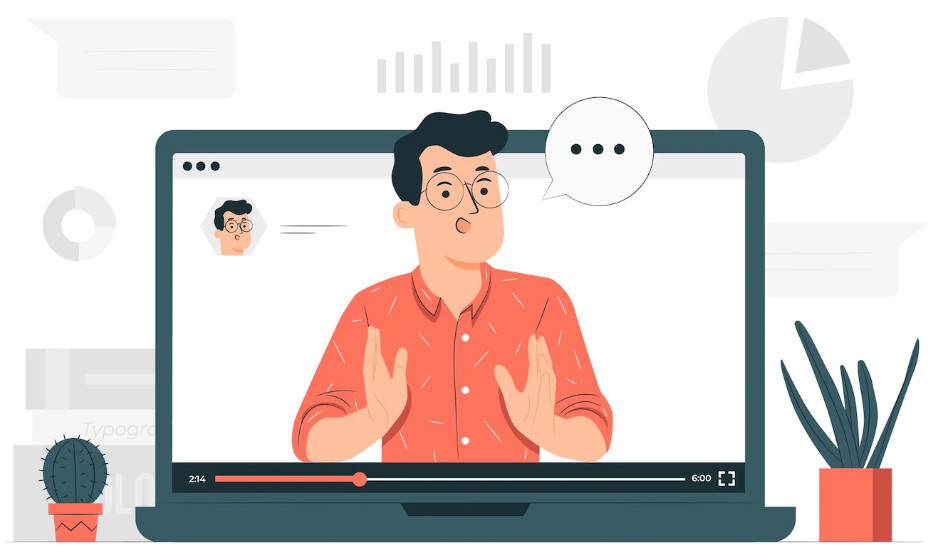 Video Call Illustration