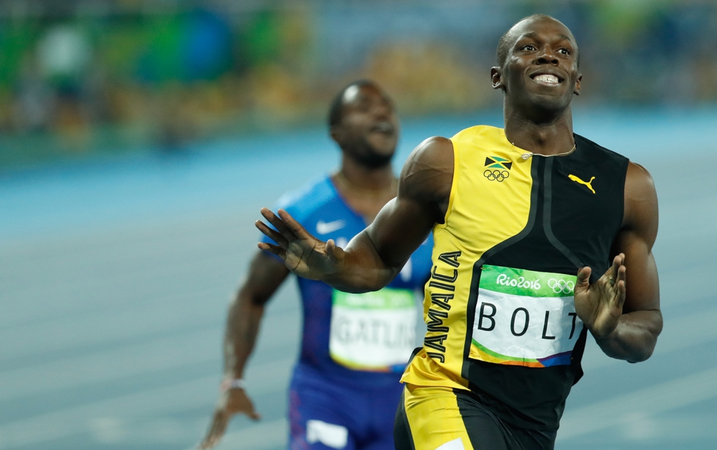 Usain umí běhat velmi rychle.